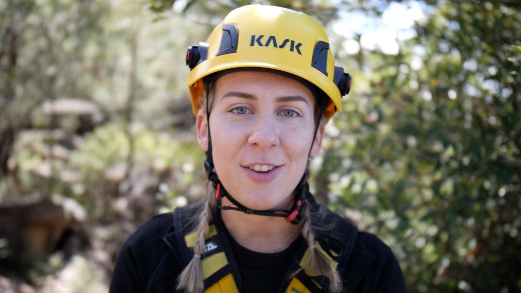 Kaitland - Emergency Response Team member  provides a Testimonial for Vertical Rescue