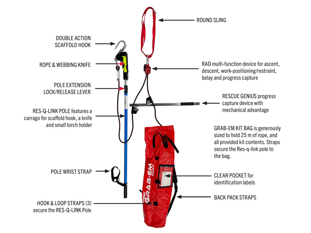 Ferno Grab-Em Rescue Kit