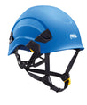 Petzl's VERTEX® Helmet is popular for work at heights, arborists or rope access specialists. It is designed for comfort and guarantees a secure helmet fit.