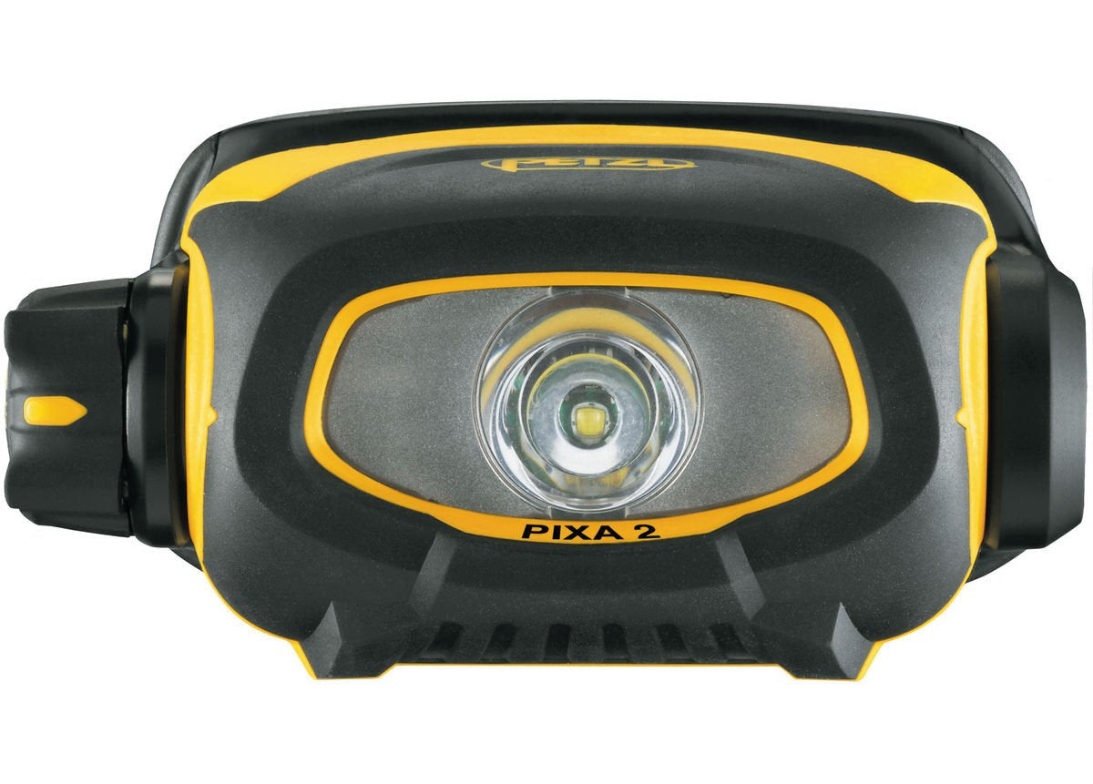 The Pixa 2 headlamp torch by Petzl offers lighting that allows the user to work on tasks close at hand or to move around safely, suitable for proximity lighting.