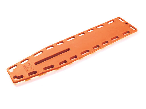 The Najo Lite is our lightest and most popular rescue backboard weighing just 6.5 kg. With its angled edges, 22 hand hold positions and a tapered foot end, this backboard provides excellent hand grip comfort as well as limitless lift and handling options